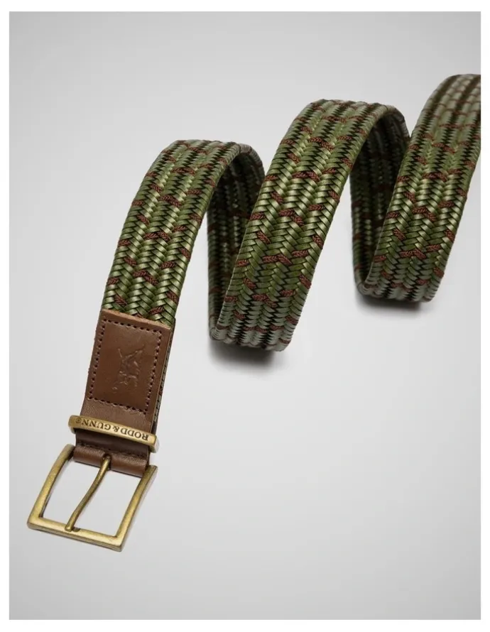 Rodd & Gunn Stratford Stretch Belt in Olive