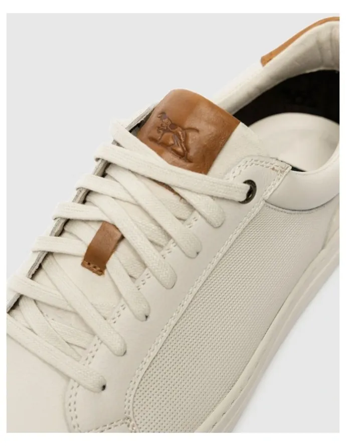 Rodd & Gunn Transit Sneaker in Chalk