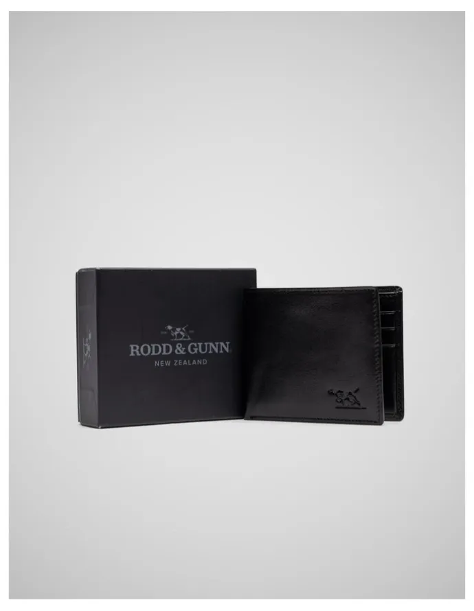 Rodd & Gunn Wakefield Bi-Fold Wallet in Nero