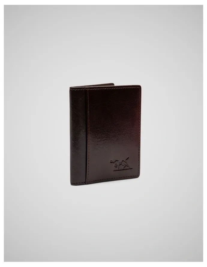 Rodd & Gunn Walton Card Holder in Chocolate