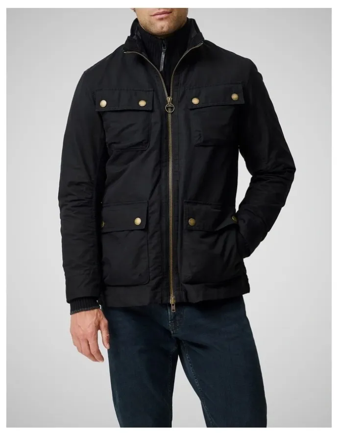 Rodd & Gunn Aberdeen Jacket in Onyx