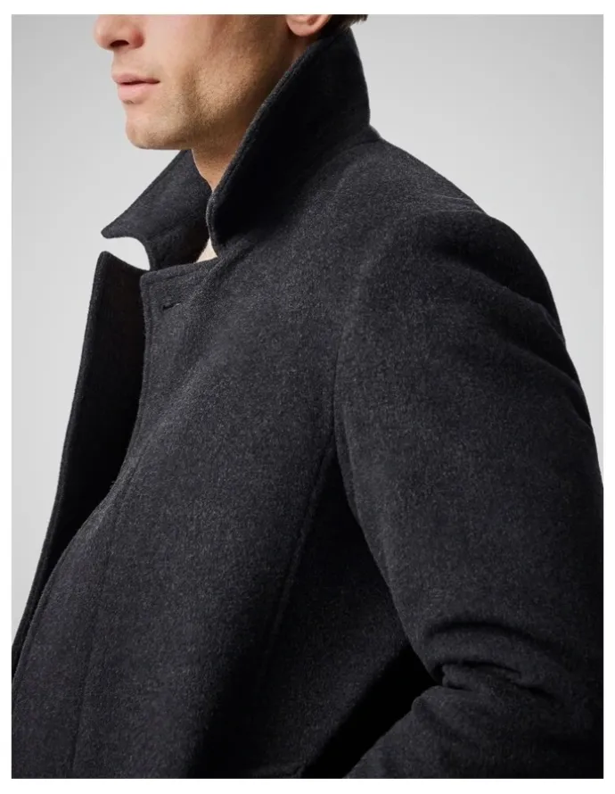 Rodd & Gunn Archers Coat in Granite