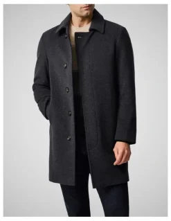 Rodd & Gunn Archers Coat in Granite