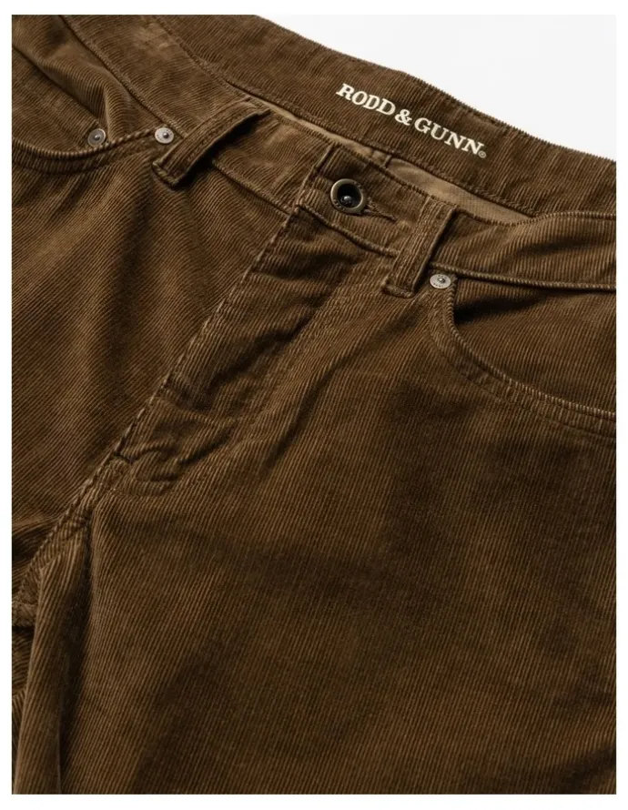 Rodd & Gunn Ashhurst Straight Fit Jean Short Leg in Tobacco