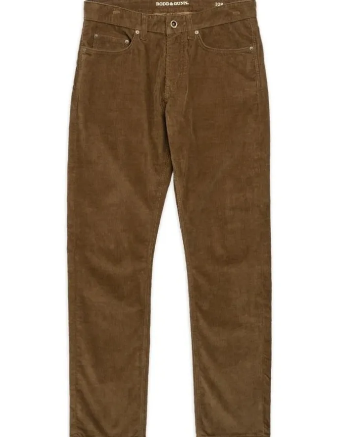 Rodd & Gunn Ashhurst Straight Fit Jean Short Leg in Tobacco