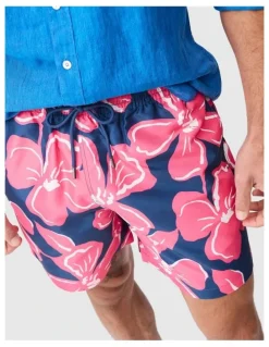 Rodd & Gunn Broadford Swim Short in Fuchsia