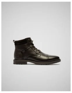 Rodd & Gunn Brookdale Military Boots in Chocolate