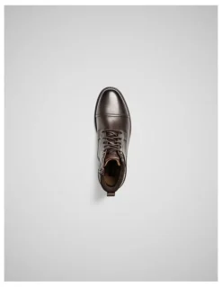Rodd & Gunn Brookdale Military Boots in Chocolate