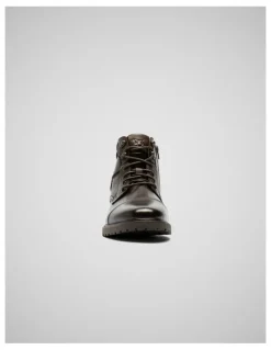 Rodd & Gunn Brookdale Military Boots in Chocolate