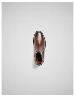 Rodd & Gunn Brooklyn Chelsea Boot in Redwood Chocolate