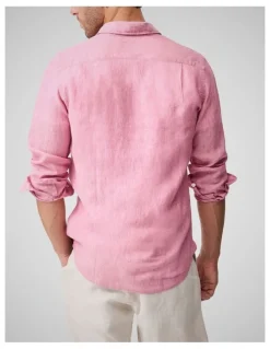 Rodd & Gunn Coromandel 2 Long Sleeve Sports Fit Shirt in Orchid