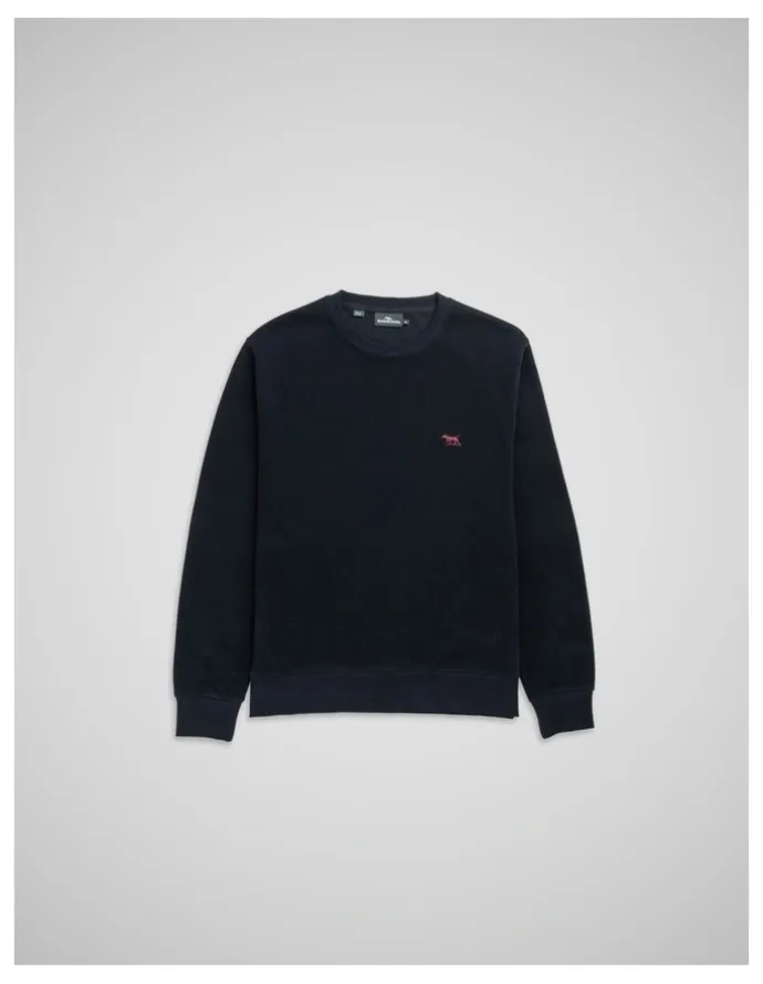 Rodd & Gunn Crew Neck Sweat Shirt in Deep Sea