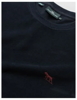 Rodd & Gunn Crew Neck Sweat Shirt in Deep Sea