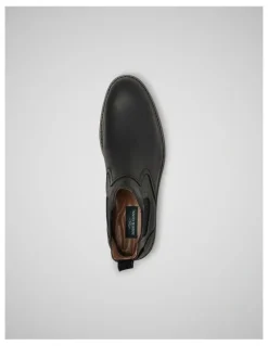 Rodd & Gunn Dargaville Chelsea Boot in Onyx
