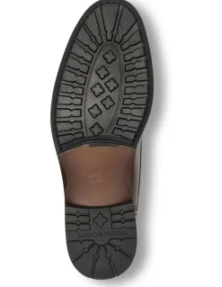 Rodd & Gunn Dunedin Military Boot in Chocolate Wash