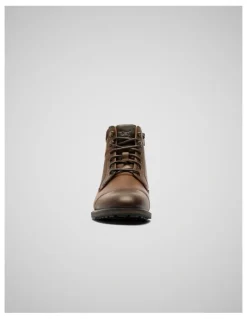 Rodd & Gunn Durham Military Boots in Coffee
