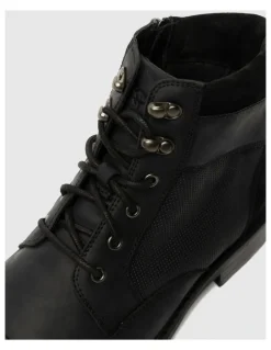 Rodd & Gunn Durham Military Boot in Onyx