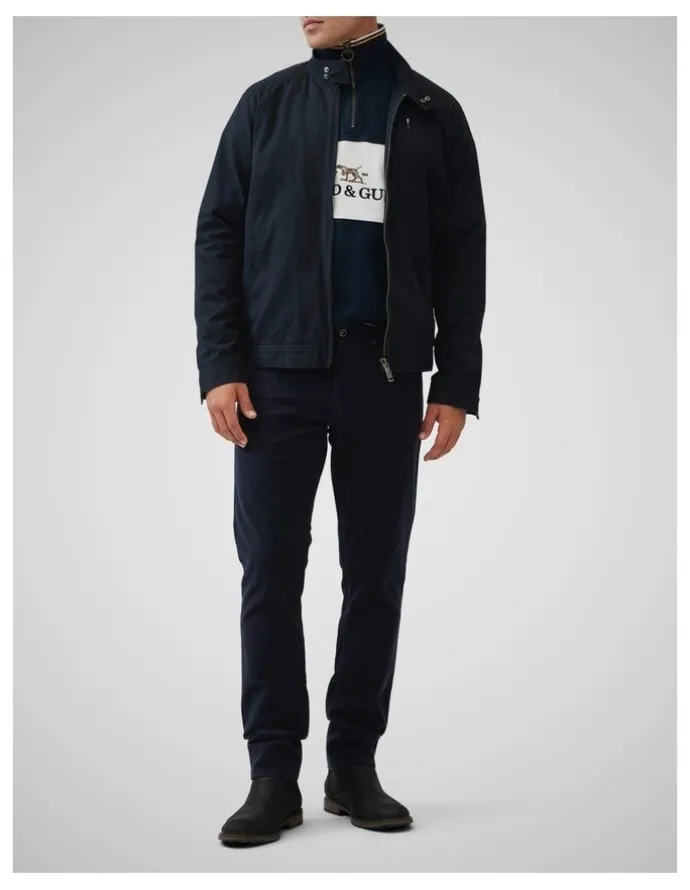 Rodd & Gunn Foresters Peak Sweat in Midnight