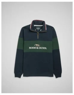 Rodd & Gunn Foresters Peak Sweat in Eclipse