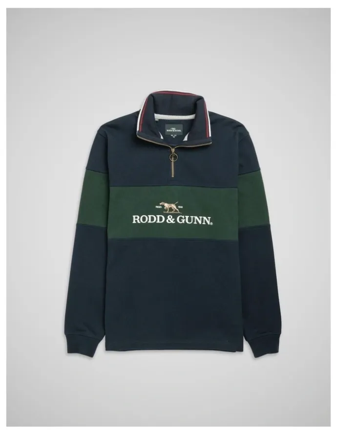 Rodd & Gunn Foresters Peak Sweat in Eclipse