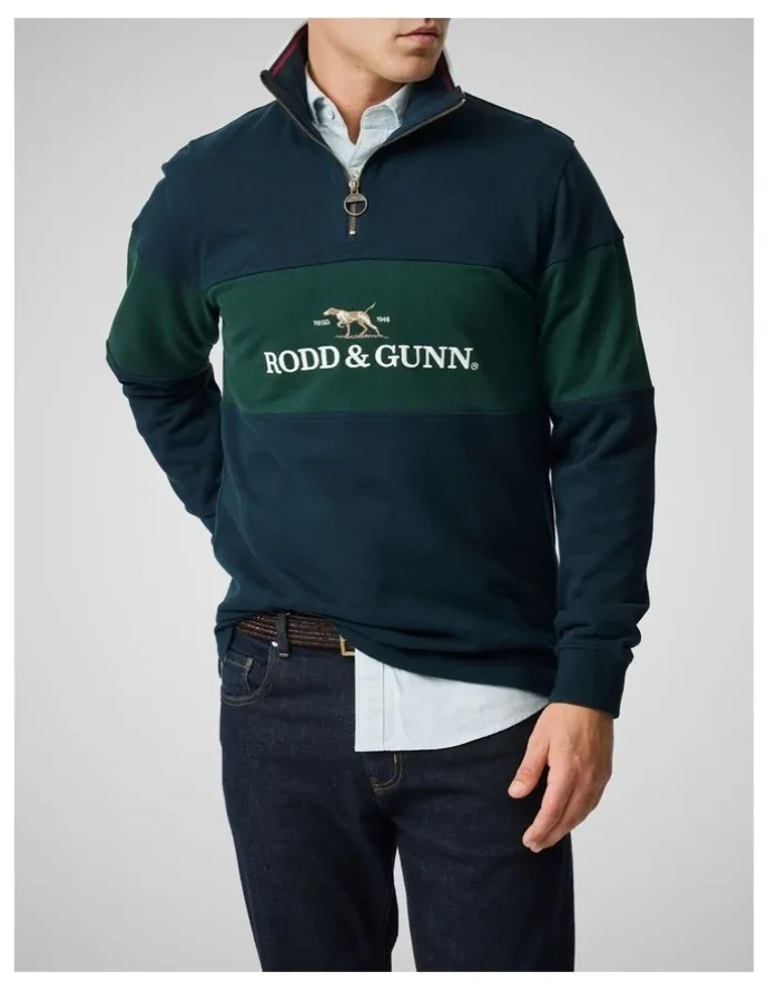 Rodd & Gunn Foresters Peak Sweat in Eclipse