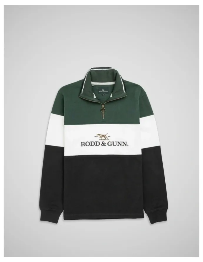 Rodd & Gunn Foresters Peak Sweat in Forest