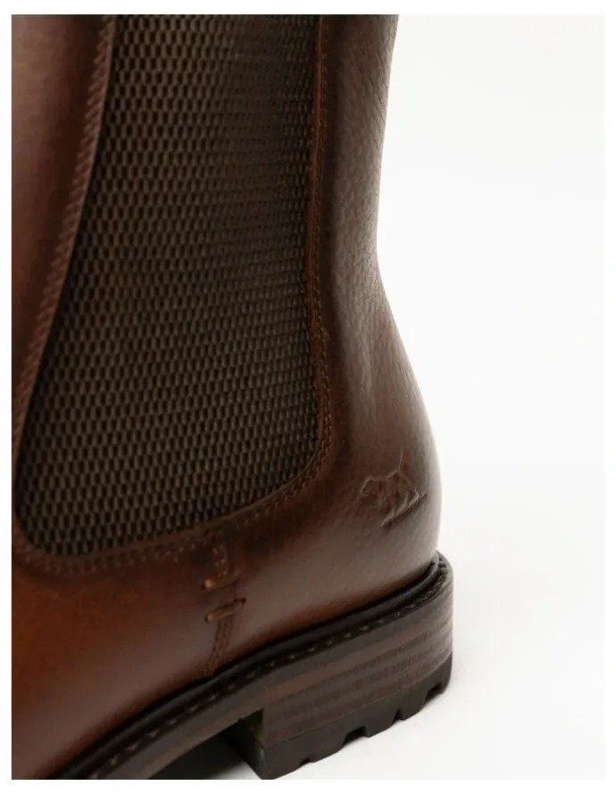 Rodd & Gunn Granity Chelsea Boots in Cognac