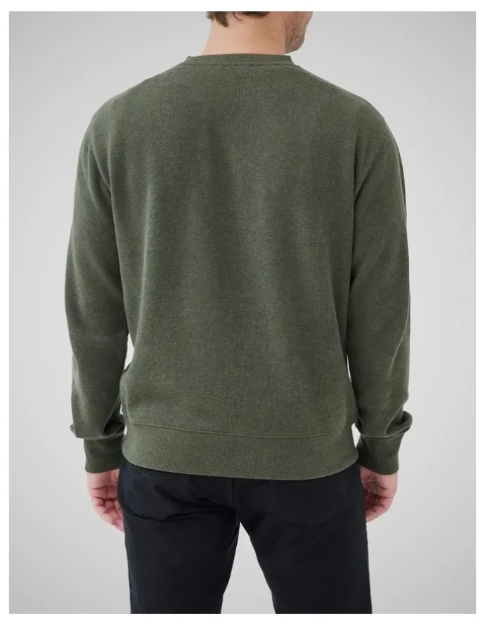 Rodd & Gunn Gunn Crew Neck Sweat in Seaweed