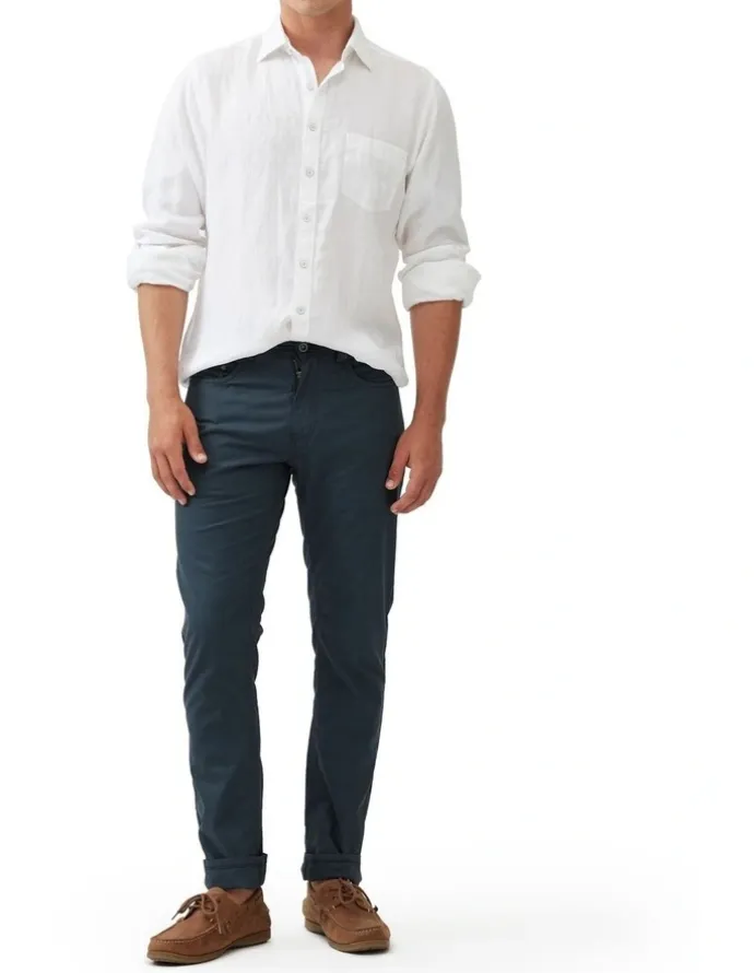 Rodd & Gunn Long Leg Straight Fit Jean in Bluestone