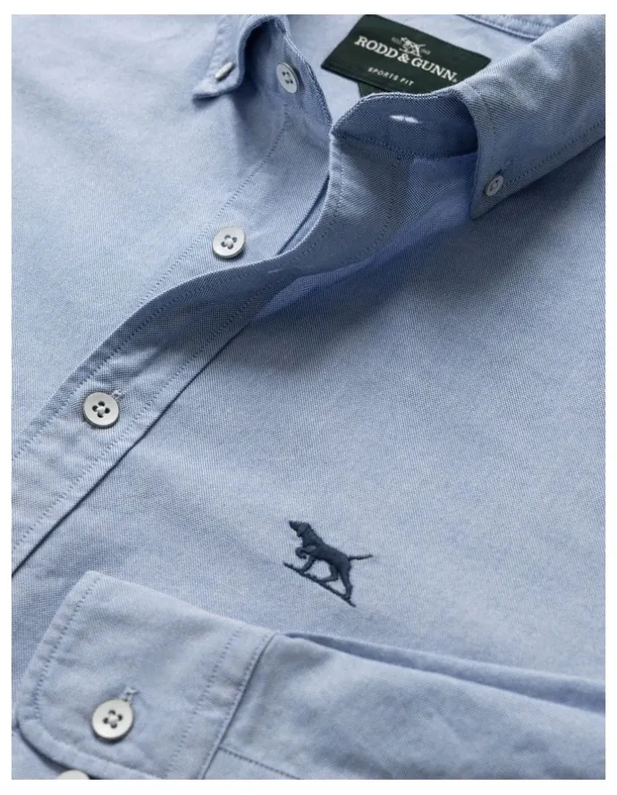 Rodd & Gunn Long Sleeve Sports Fit Shirt in Arctic