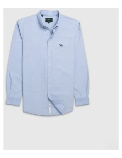 Rodd & Gunn Long Sleeve Sports Fit Shirt in Arctic