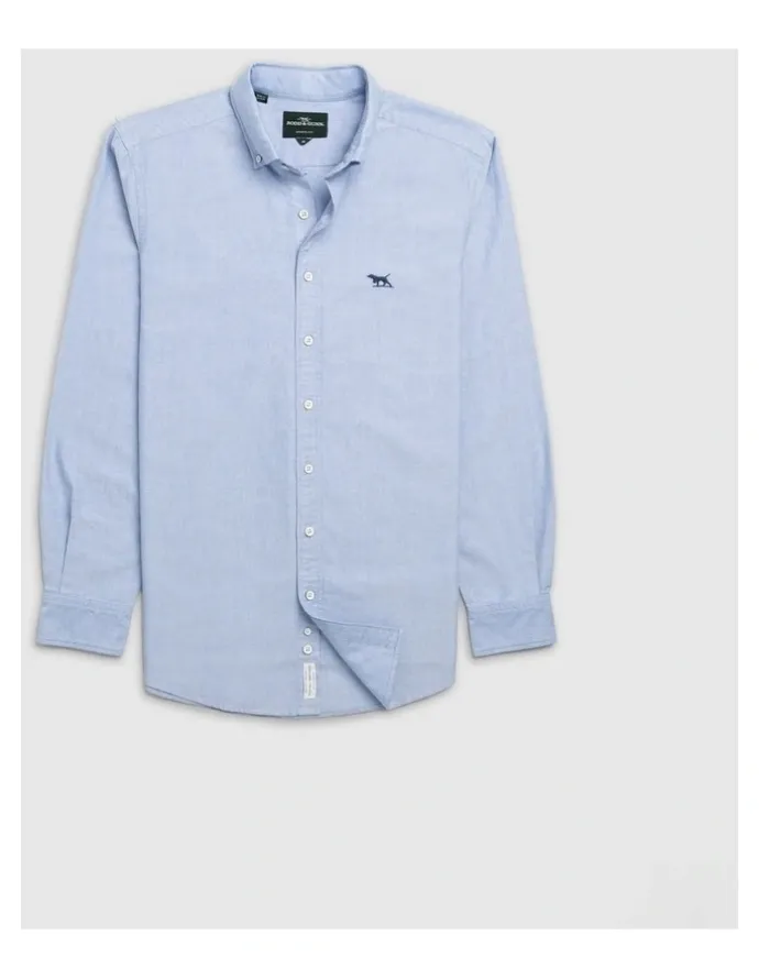 Rodd & Gunn Long Sleeve Sports Fit Shirt in Arctic