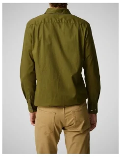 Rodd & Gunn Mavis Lake Long Sleeve Sports Fit Shirt in Green
