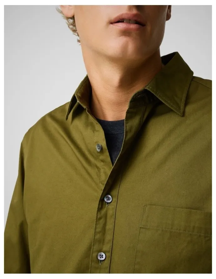 Rodd & Gunn Mavis Lake Long Sleeve Sports Fit Shirt in Green