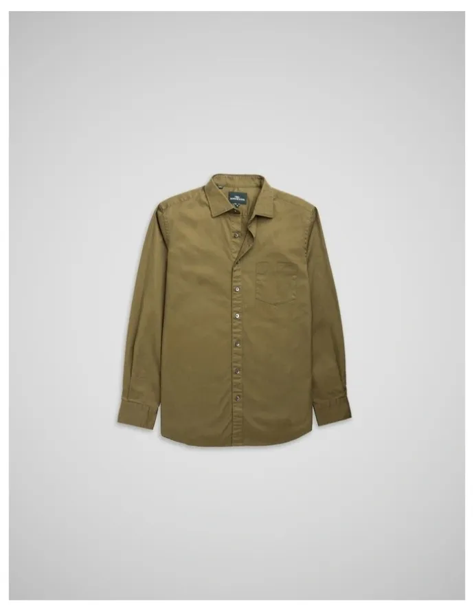 Rodd & Gunn Mavis Lake Long Sleeve Sports Fit Shirt in Green