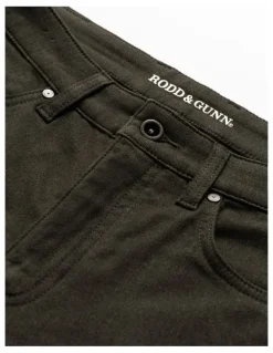 Rodd & Gunn Motion Melange Straight Fit Jean Regular Leg in Bayleaf