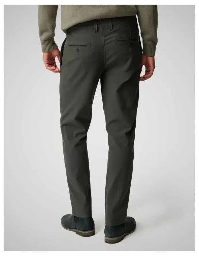 Rodd & Gunn Motion Pant Straight Long Leg in Bayleaf