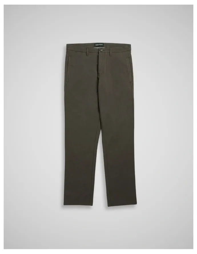 Rodd & Gunn Motion Pant Straight Long Leg in Bayleaf
