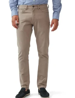 Rodd & Gunn Motion 2 Straight Jean Long Leg in Sable