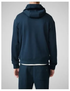 Rodd & Gunn Otago Hoodie in Eclipse