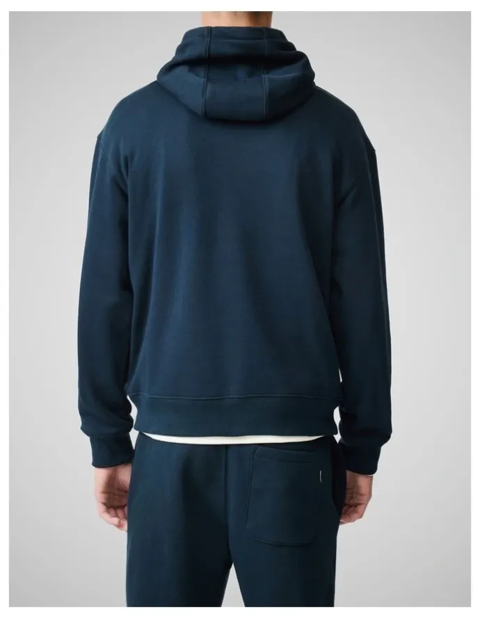 Rodd & Gunn Otago Hoodie in Eclipse