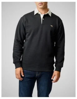 Rodd & Gunn Otago Sweater in Noir