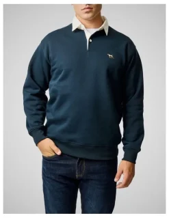 Rodd & Gunn Otago Sweat in Eclipse