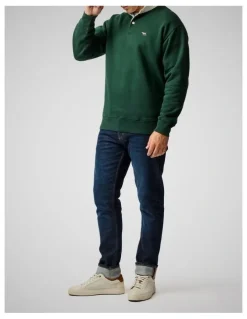 Rodd & Gunn Otago Sweat in Forest