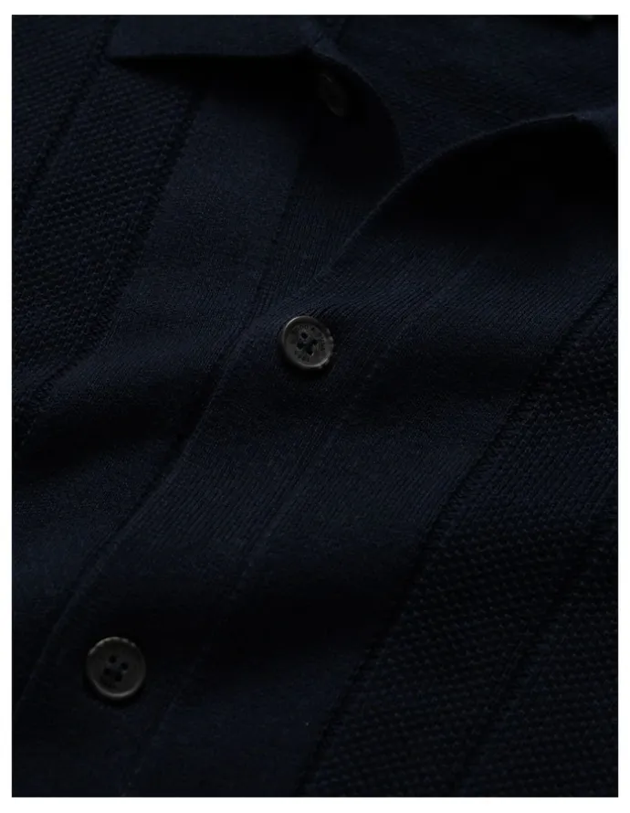 Rodd & Gunn Quinns Flat Knit in Midnight