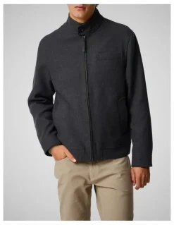 Rodd & Gunn Rhodes Peak Jacket in Charcoal