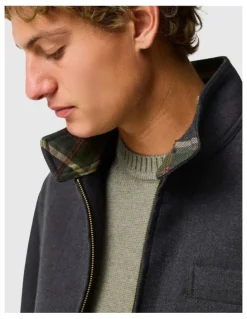 Rodd & Gunn Rhodes Peak Jacket in Charcoal