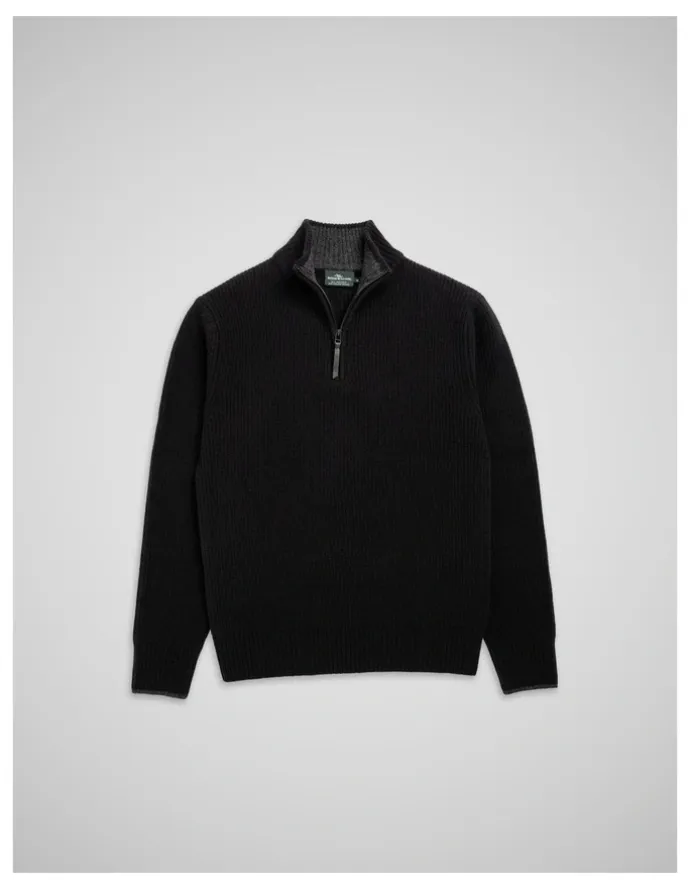 Rodd & Gunn Robbies Road Knit in Noir