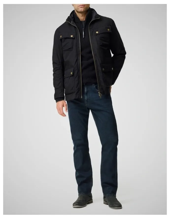 Rodd & Gunn Robbies Road Knit in Noir