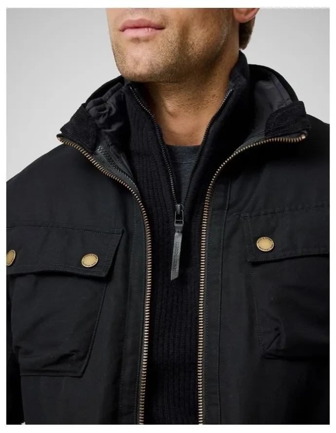 Rodd & Gunn Robbies Road Knit in Noir